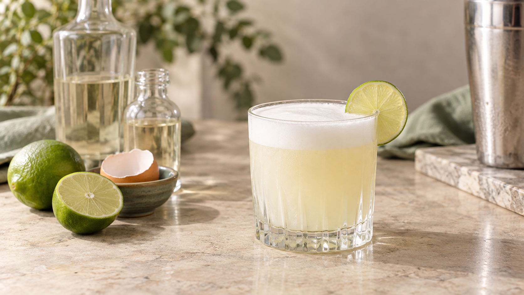 Cách pha chế Pisco Sour Cocktail
