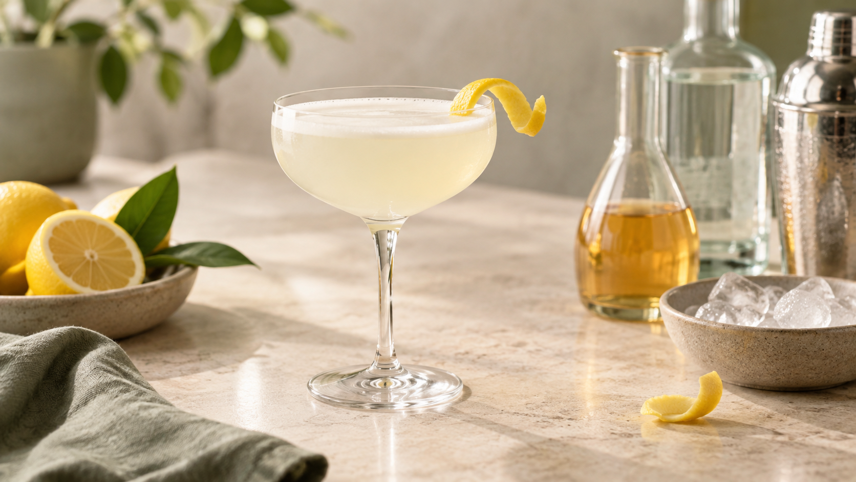 Cách pha chế White lady Cocktail