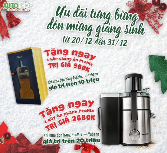 ƯU ĐÃI TƯNG BỪNG ĐÓN MỪNG GIÁNG SINH