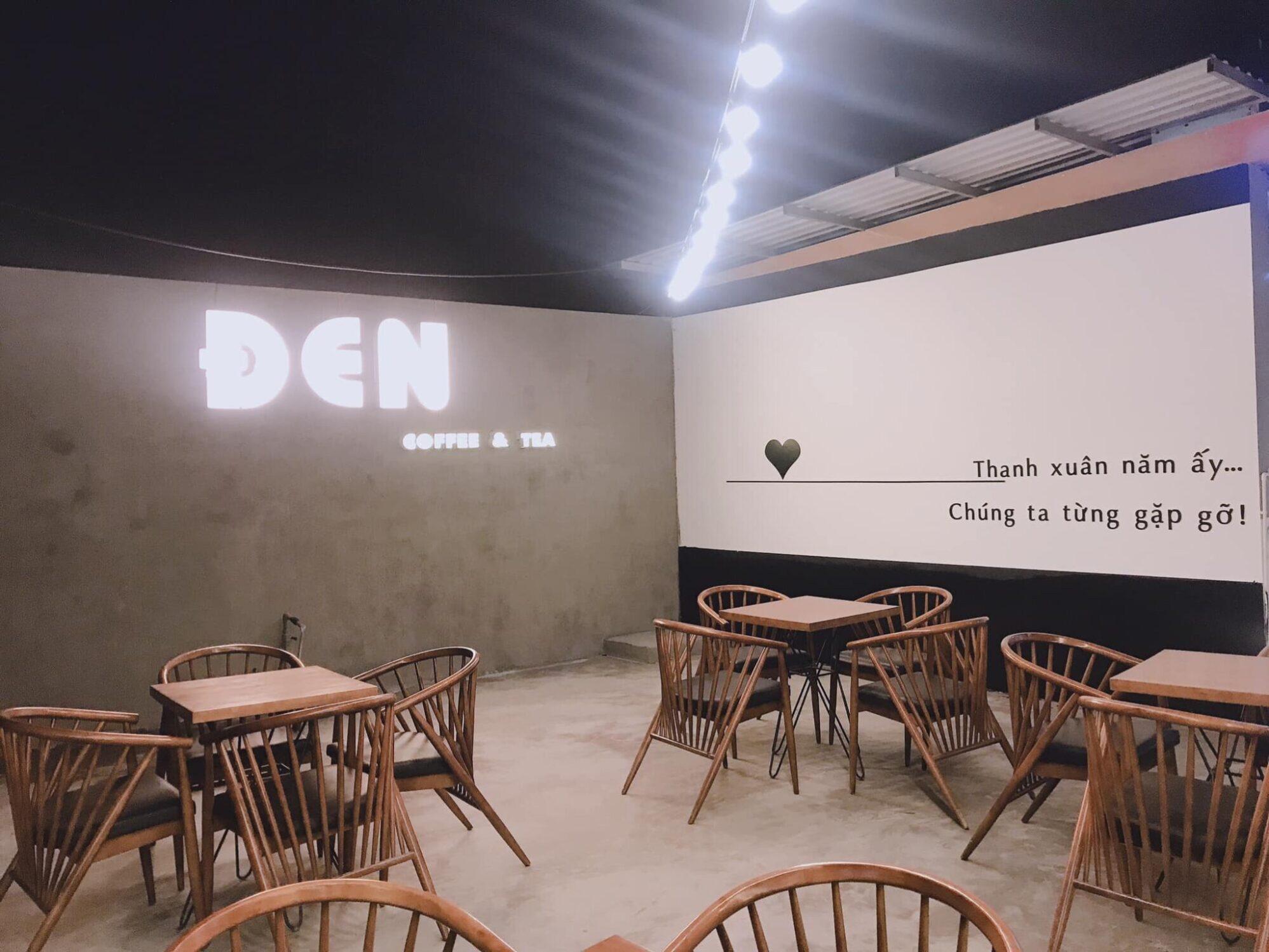 Đen Coffee – Quán cà phê độc đáo Xuân Lộc – Đồng Nai