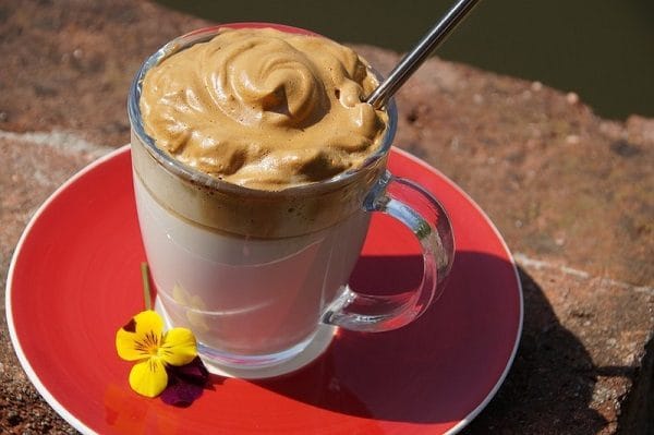 Coffee Ice Specialty Drink Home Dalgona Cold
