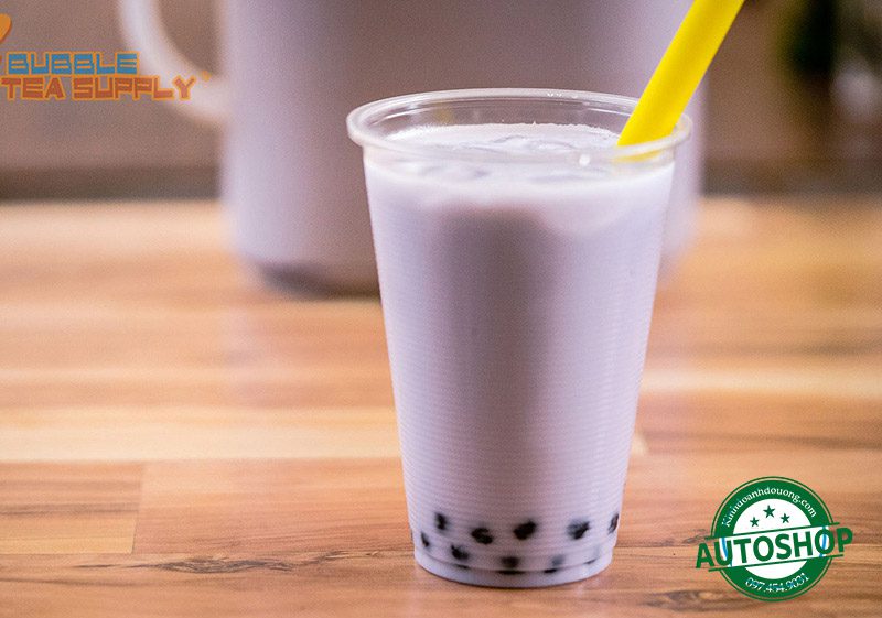 Cách làm trà sữa khoai môn