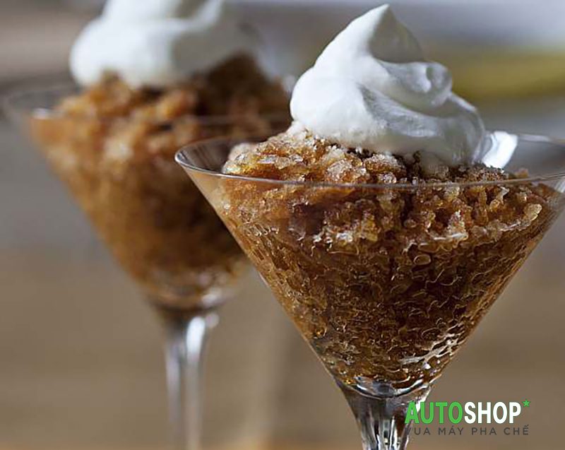 Cách pha cà phê Granita (cafe kem đá)