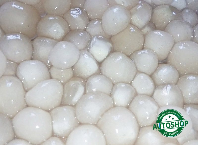 Cách làm trân châu nhân dừa
