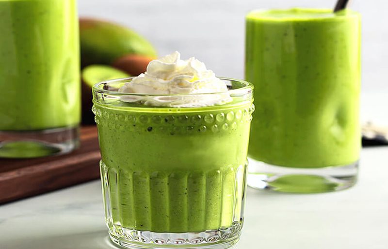 Công thức làm sinh tố trà xanh matcha