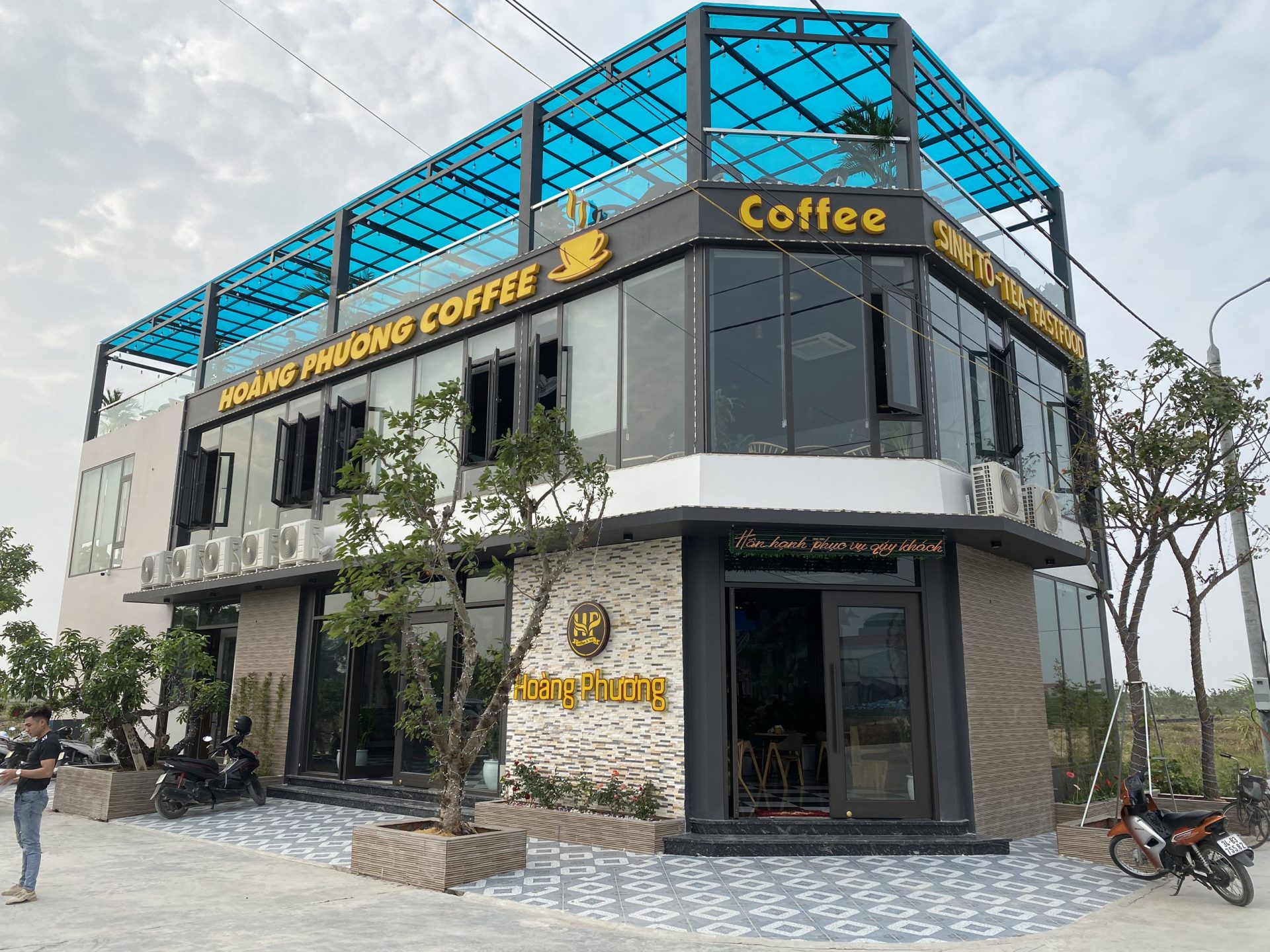 Set up, cung cấp trọn bộ máy móc cho Hoàng Phương Coffee tỉnh Hải Dương