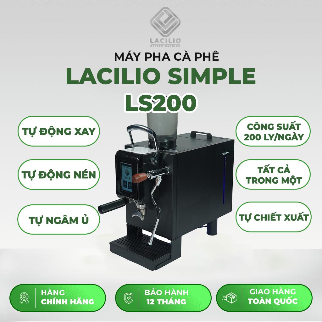 Máy Pha Cà Phê Lacilio Simple LS200