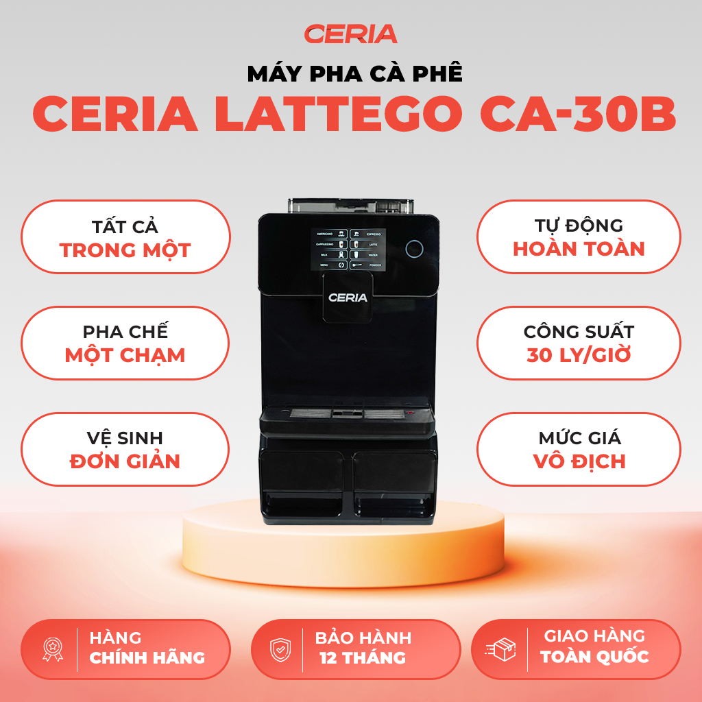 Máy Pha Cà Phê Ceria LatteGo CA-30B